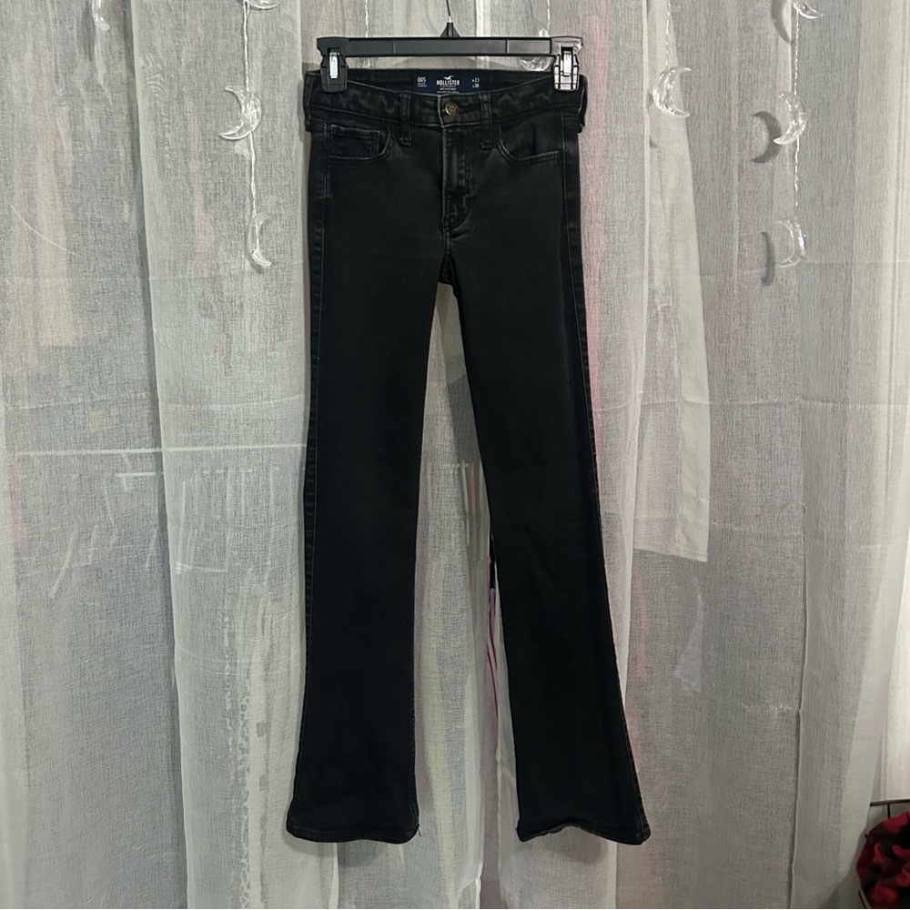 Hollister Y2k black low rise bootcut jeans *00*